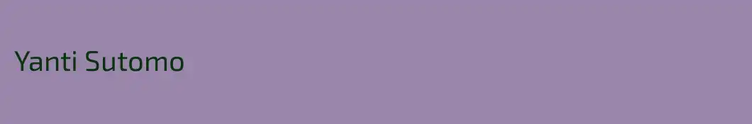 Yanti Sutomo